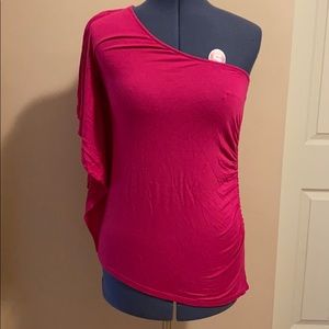 Express One Shoulder Top